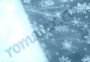 Ткань для рукоделия
 Снежинки на сетке цвет светло голубой