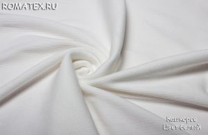 Ткань для рукоделия
 Кашкорсе цвет белый