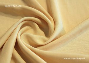Швейная ткань
 Штапель цвет бежевый