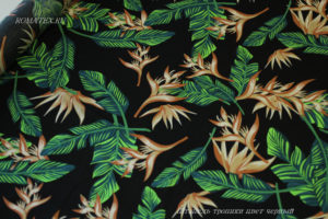 Швейная ткань
 Штапель тропики цвет черный